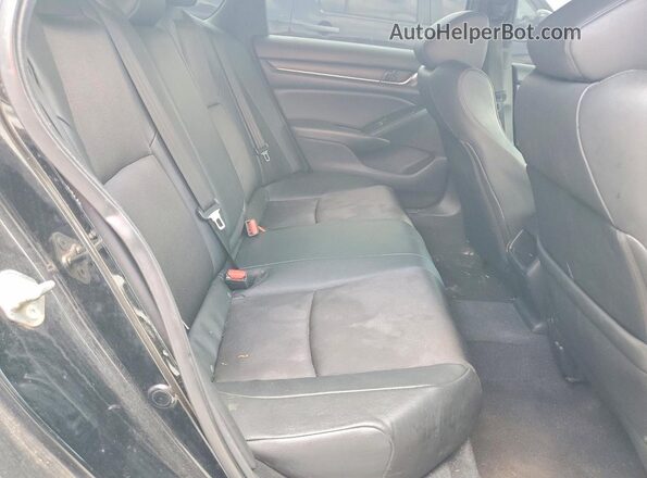 1HGCV1F37KA113545 2019 HONDA ACCORD Black Vista interior trasera