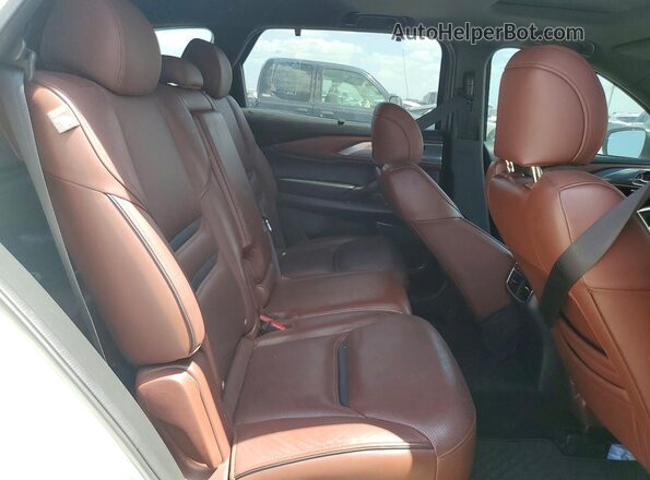 JM3TCBEY8K0321454 2019 MAZDA CX-9 White უკანა სალონის ხედი