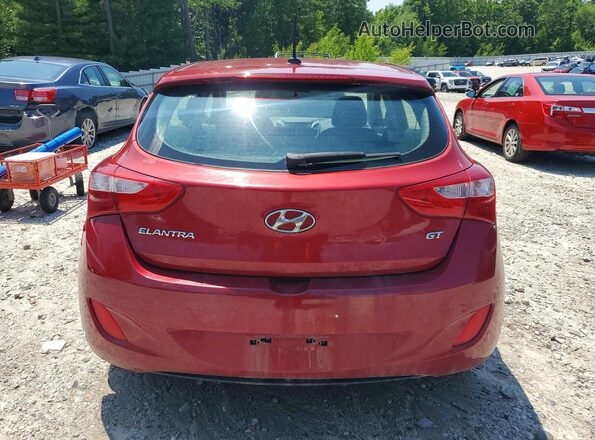 KMHD35LH0GU298023 2016 HYUNDAI ELANTRA Red Вид салону спереду