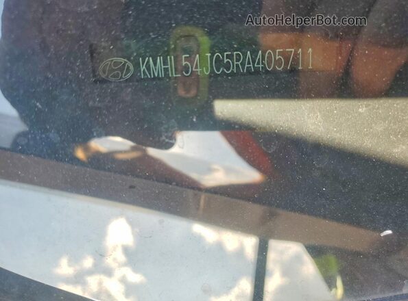 KMHL54JC5RA405711 2024 HYUNDAI SONATA Burgundy VIN კოდის სტიკერის ხედი