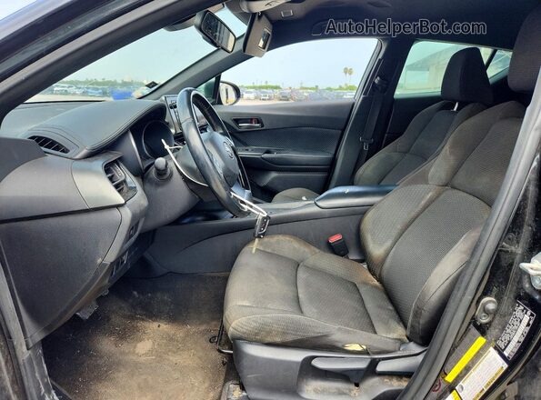 JTNKHMBX9J1007281 2018 TOYOTA C-HR Black Dashboard view