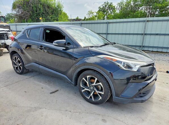 JTNKHMBX9J1007281 2018 TOYOTA C-HR Black Front view