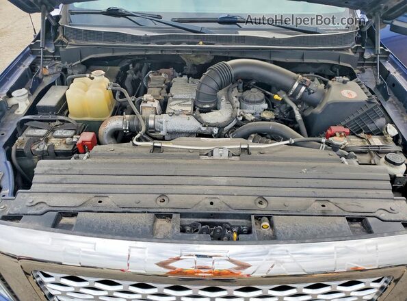 1N6BA1F4XGN512994 2016 NISSAN TITAN Синий Вид подкапотного пространства
