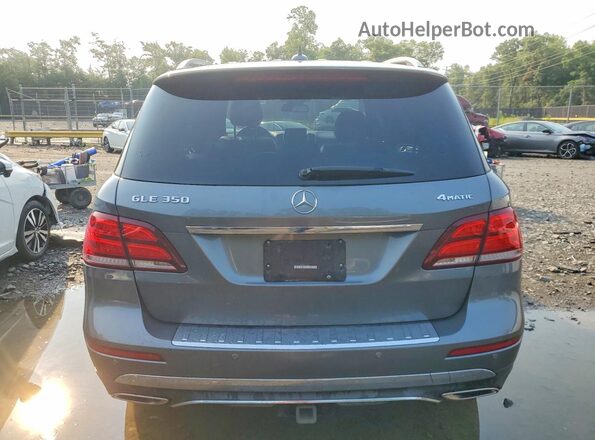 4JGDA5HB5HA823980 2017 MERCEDES-BENZ GLE Gray Vista interior delantera