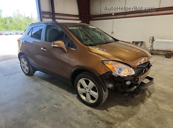 KL4CJBSB4GB569754 2016 BUICK ENCORE Tan Դիմացի տեսք