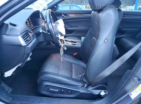 1HGCV2F35LA024838 2020 HONDA ACCORD Charcoal Vista del salpicadero