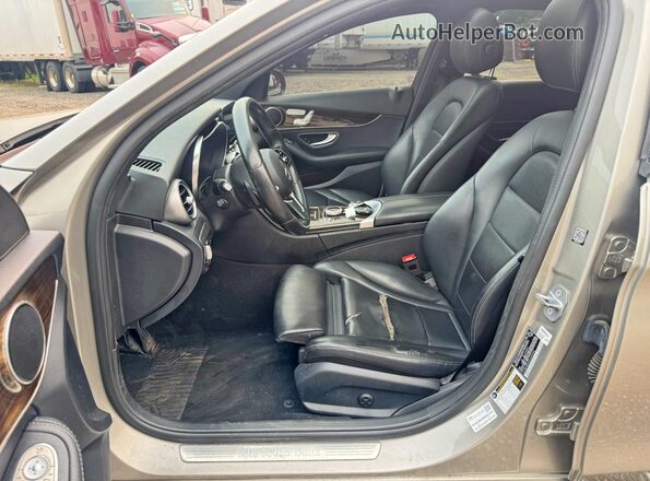 55SWF8EB5KU305546 2019 MERCEDES-BENZ C-CLASS Gold Vista de la etiqueta del VIN