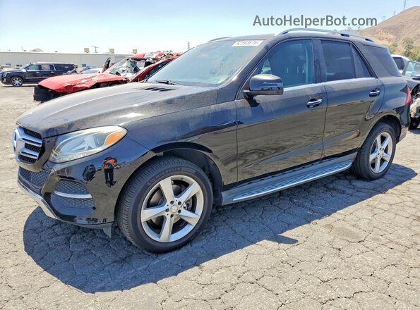 4JGDA5JB7GA729088 2016 MERCEDES-BENZ GLE Черный Задняя левая четверть