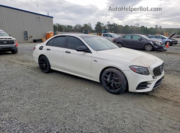 WDDZF4KB5JA344534 2018 MERCEDES-BENZ E White Вид спереду