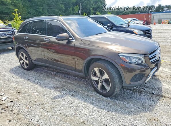 WDC0G4JB7JV056213 2018 MERCEDES-BENZ GLC-CLASS Brown Vista frontal