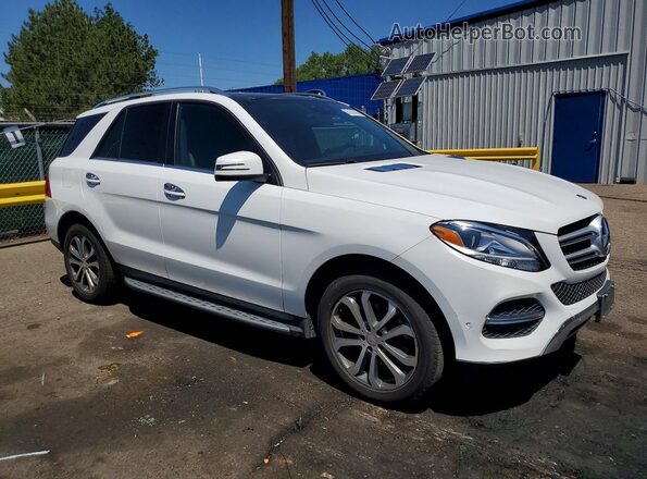 4JGDA5HB9GA757044 2016 MERCEDES-BENZ GLE-CLASS White წინა ხედი