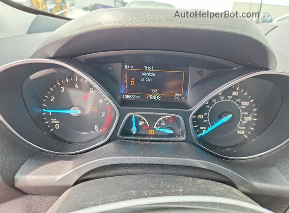 1FMCU0J9XKUB20278 2019 FORD ESCAPE White Вид задніх сидінь