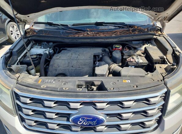 1FM5K7D8XGGC87238 2016 FORD EXPLORER White VIN sticker view