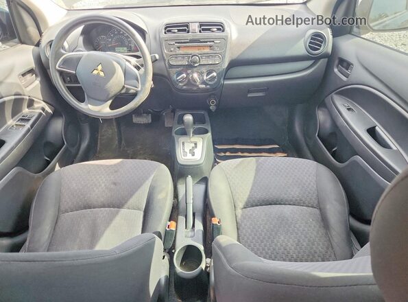 ML32A3HJ9HH015777 2017 MITSUBISHI MIRAGE Черный Вид щитка приборов