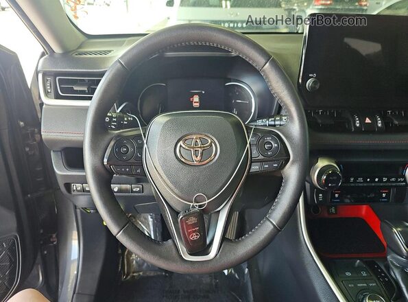 2T3S1RFV7PW355265 2023 TOYOTA RAV4 Gray Widok tylnych siedzeń