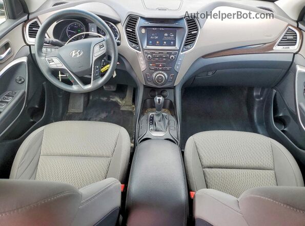 KM8SMDHF4KU302413 2019 HYUNDAI SANTA Silver Սարքավորումների վահանակի տեսք
