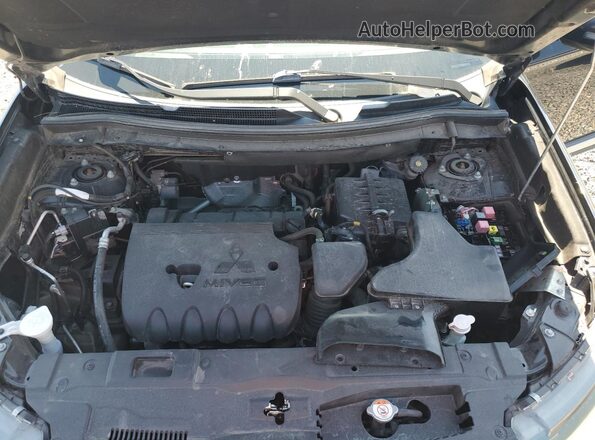 JA4AD3A34KZ043364 2019 MITSUBISHI OUTLANDER Black Вид наклейки з VIN-кодом