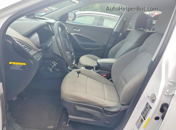 5XYZTDLB0GG328932 2016 HYUNDAI SANTA FE White Dashboard view