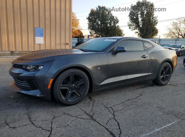 1G1FB1RXXG0188832 2016 CHEVROLET CAMARO Gray Trasero izquierdo