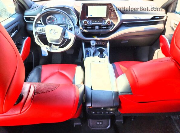 5TDKDRAH6PS513797 2023 TOYOTA HIGHLANDER Черный Вид щитка приборов