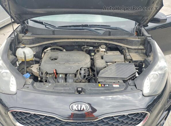 KNDPM3AC8L7749492 2020 KIA SPORTAGE Black VIN կոդի պիտակի տեսք