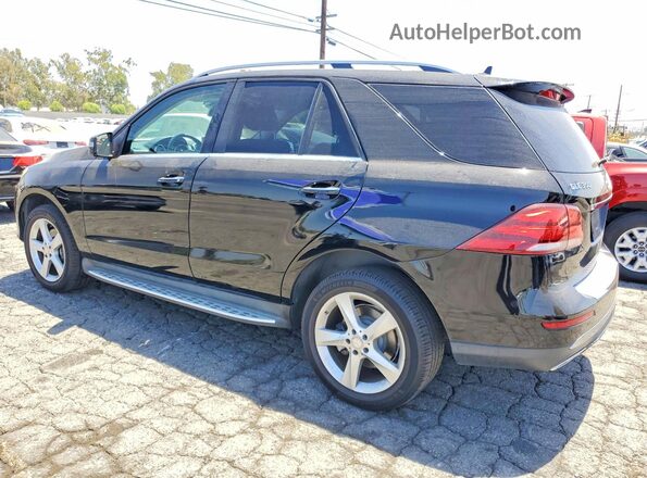 4JGDA5JB7GA729088 2016 MERCEDES-BENZ GLE Черный Задняя правая четверть