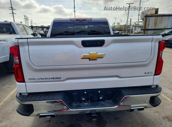3GCUKGELXSG164829 2025 CHEVROLET SILVERADO White Vista interior delantera