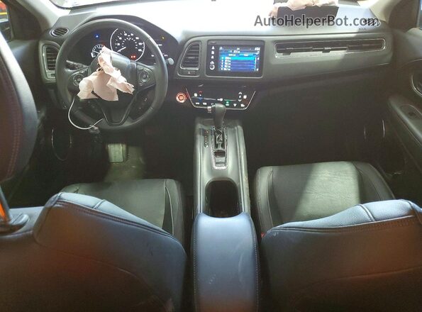 3CZRU6H71KM702161 2019 HONDA HR-V Purple Սարքավորումների վահանակի տեսք