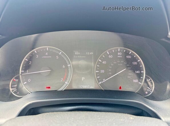 2T2BZMCA1HC091934 2017 LEXUS RX Серый Вид щитка приборов
