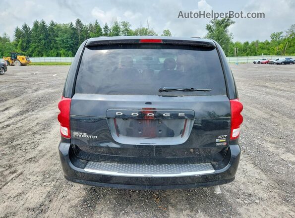 2C4RDGCG2HR825195 2017 DODGE CARAVAN Black Front interior view