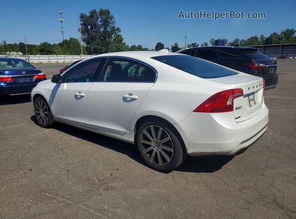 LYV402FK3GB109264 2016 VOLVO S60 Белый Задняя правая четверть