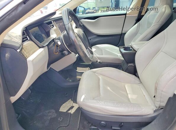 5YJSA1E11GF130197 2016 TESLA MODEL Charcoal წინა პანელის ხედი