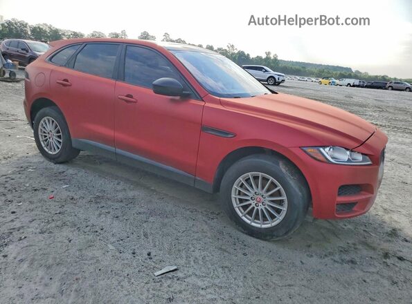 SADCS2FX2KA391757 2019 JAGUAR F-PACE Красный Вид спереди