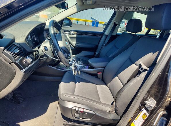 5UXXW3C51G0M90320 2016 BMW X4 Black Vista del salpicadero