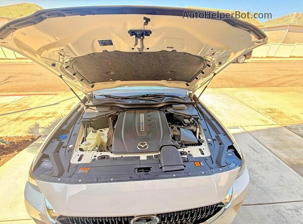 JM3KKEHA8R1181974 2024 MAZDA CX-90 Белый Вид панели приборов