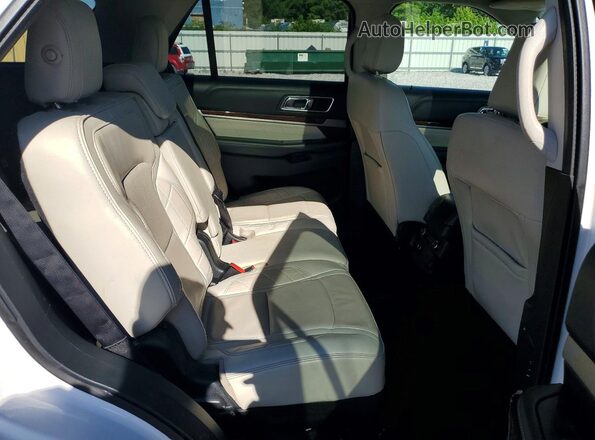 1FM5K8HT3JGB29058 2018 FORD EXPLORER Белый Вид подкапотного пространства