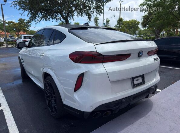 5YMCY0C09L9B05681 2020 BMW X6 White Przód prawy