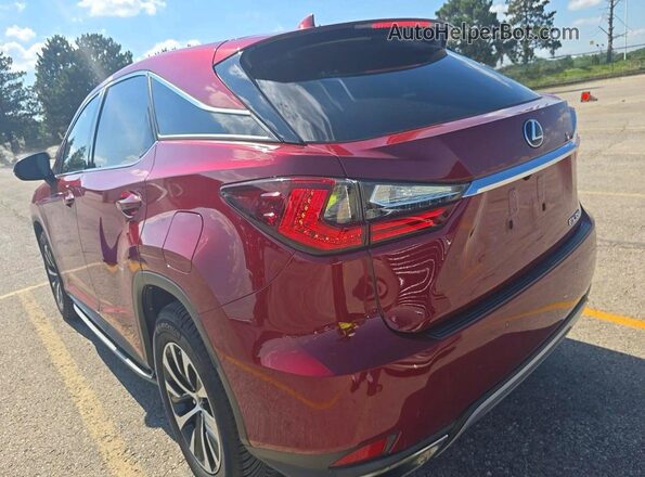 2T2AZMDA7LC212209 2020 LEXUS RX 350 Red Rear right