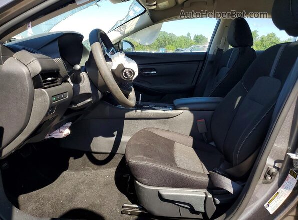 3N1AB8CV4SY286080 2025 NISSAN SENTRA Gray Dashboard view
