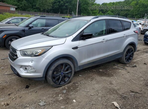 1FMCU0GD0HUA57678 2017 FORD ESCAPE Silver Հետևի ձախ