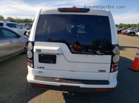 SALAG2V64GA832978 2016 LAND ROVER LR4 Белый Вид салона спереди