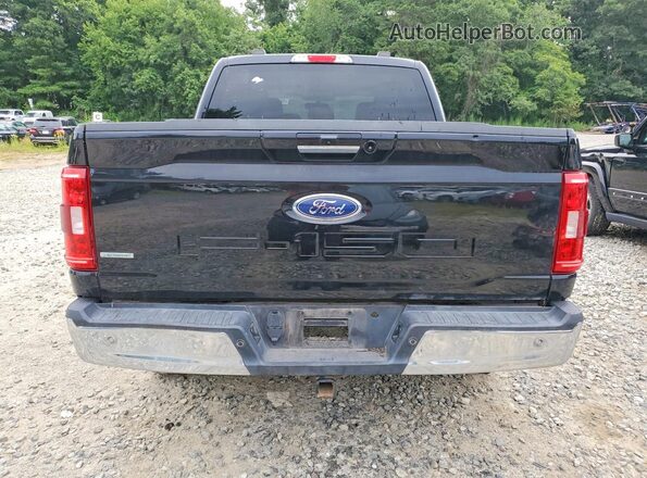 1FTEW1EP0NKD35920 2022 FORD F150 Black Вид салону спереду