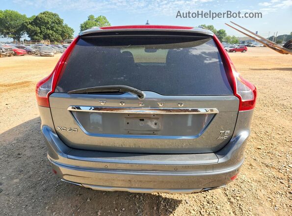 YV4612RM5G2865485 2016 VOLVO XC60 Black Widok wnętrza z przodu