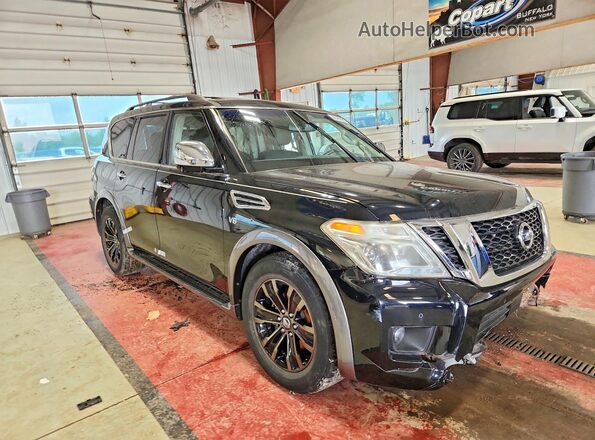 JN8AY2NC1H9511580 2017 NISSAN ARMADA Black Front right