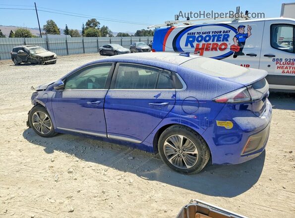 KMHC75LDXNU283281 2022 HYUNDAI IONIQ Blue Tył prawy