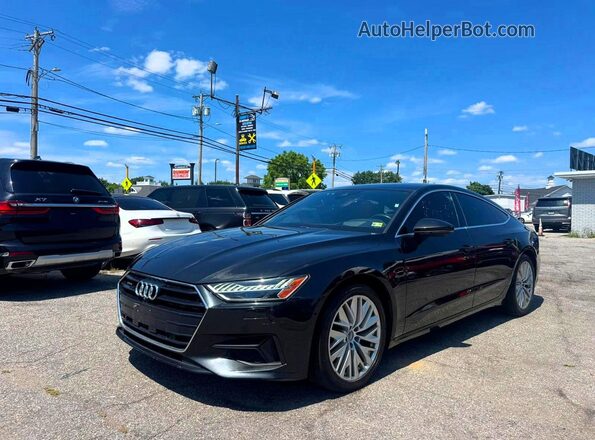 WAUS2AF2XKN045578 2019 AUDI A7 Black Trasero izquierdo