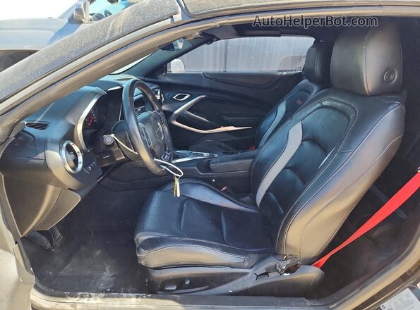1G1FH3D75K0143629 2019 CHEVROLET CAMARO Black Вид панелі приладів