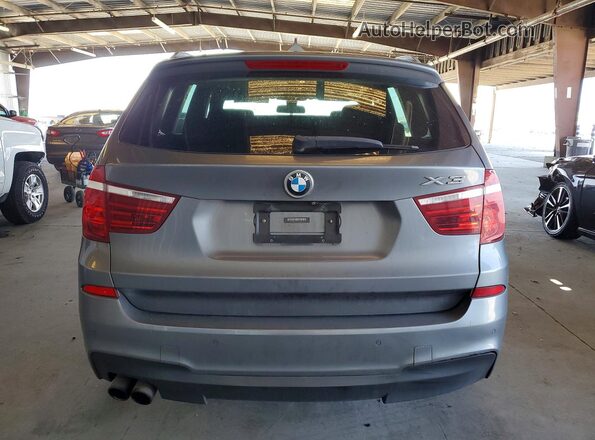 5UXWZ7C59G0R32030 2016 BMW X3 Gray წინა სალონის ხედი