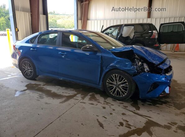 3KPF54AD4PE543860 2023 KIA FORTE Blue Front view