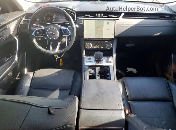 SADCJ2EX7NA692114 2022 JAGUAR F-PACE White Widok zestawu wskaźników